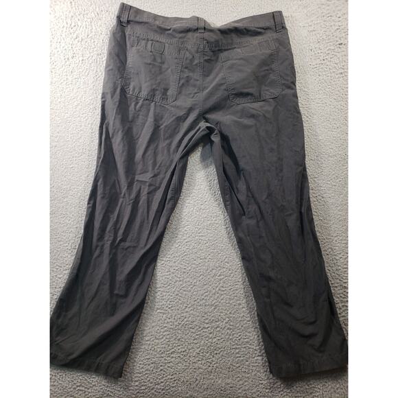 Eddie Bauer Cargo Pants Men's 40x30 Gray Straight Cotton Nylon Hiking Stretch - Picture 11 of 15